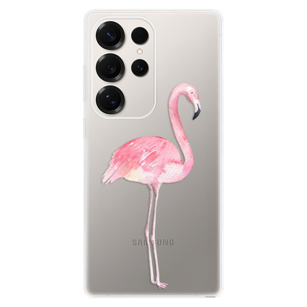 Odolné silikónové puzdro iSaprio - Flamingo 01 - Samsung Galaxy S25 Ultra