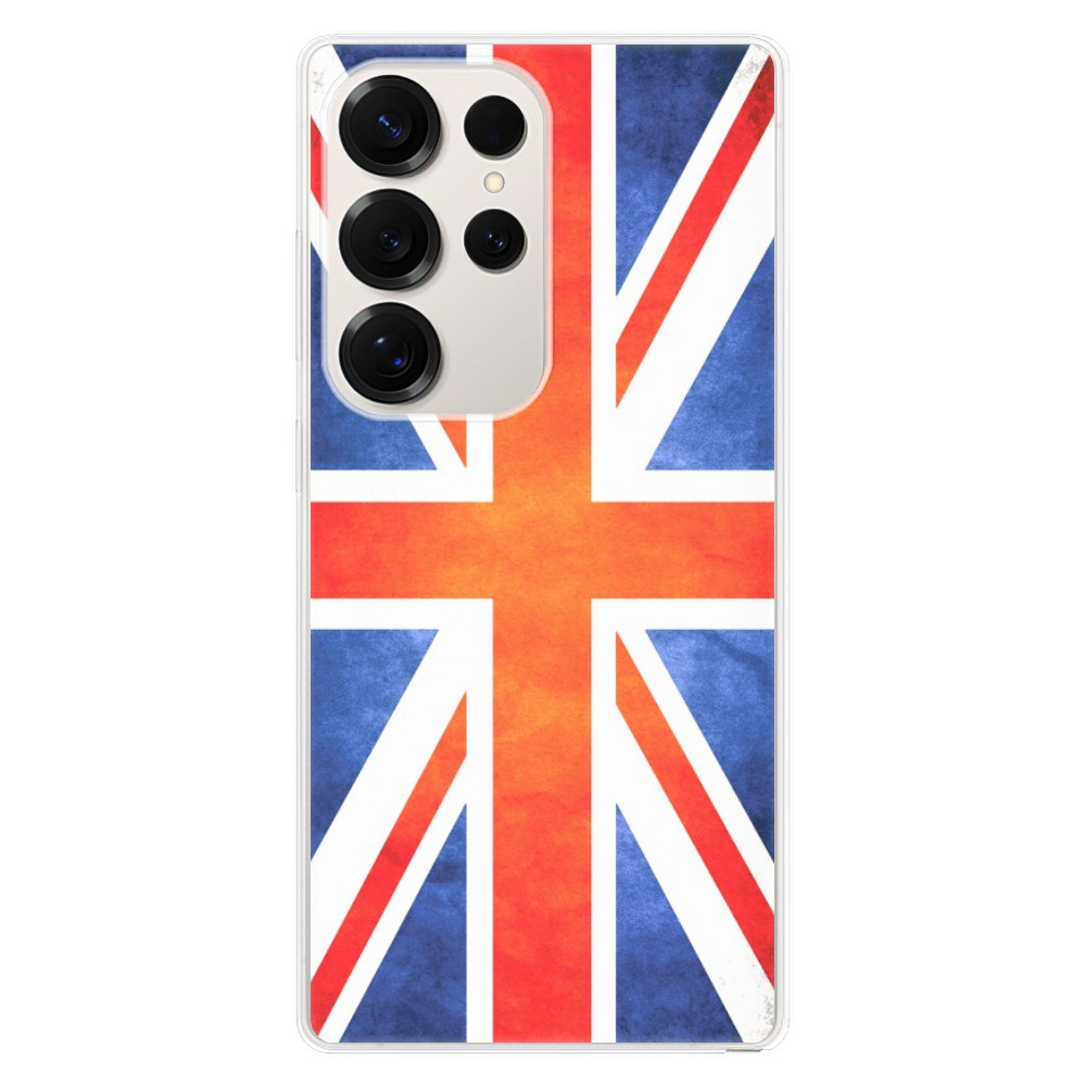 Odolné silikónové puzdro iSaprio - UK Flag - Samsung Galaxy S25 Ultra