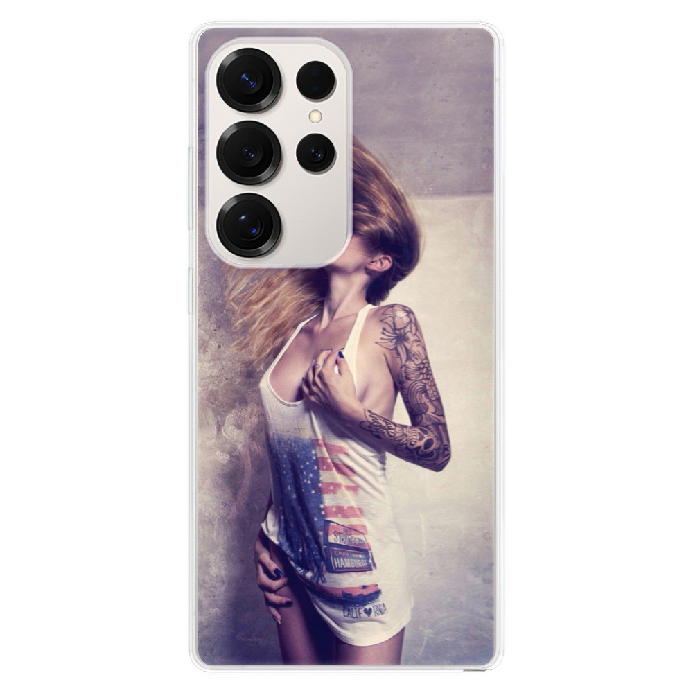 Odolné silikónové puzdro iSaprio - Girl 01 - Samsung Galaxy S25 Ultra