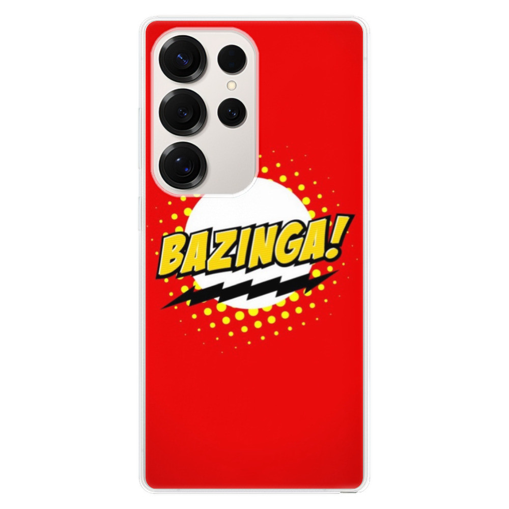 Odolné silikónové puzdro iSaprio - Bazinga 01 - Samsung Galaxy S25 Ultra
