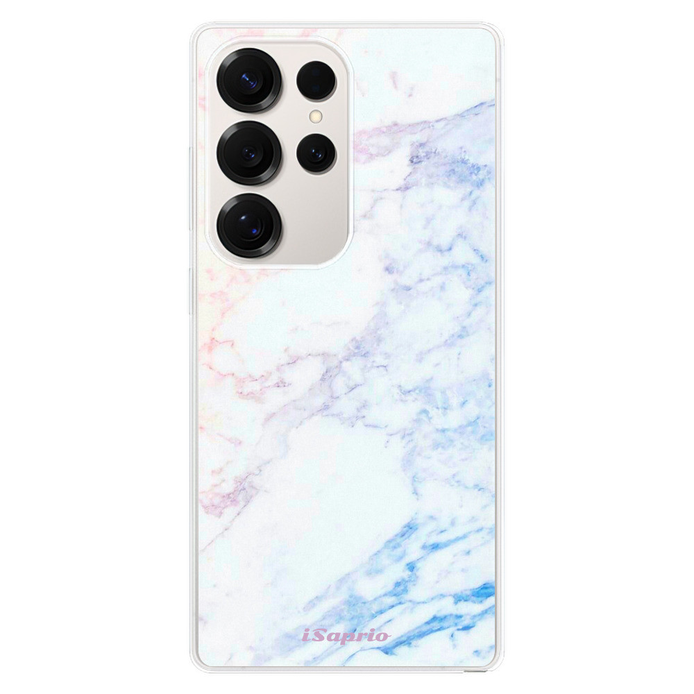 Odolné silikónové puzdro iSaprio - Raibow Marble 10 - Samsung Galaxy S25 Ultra