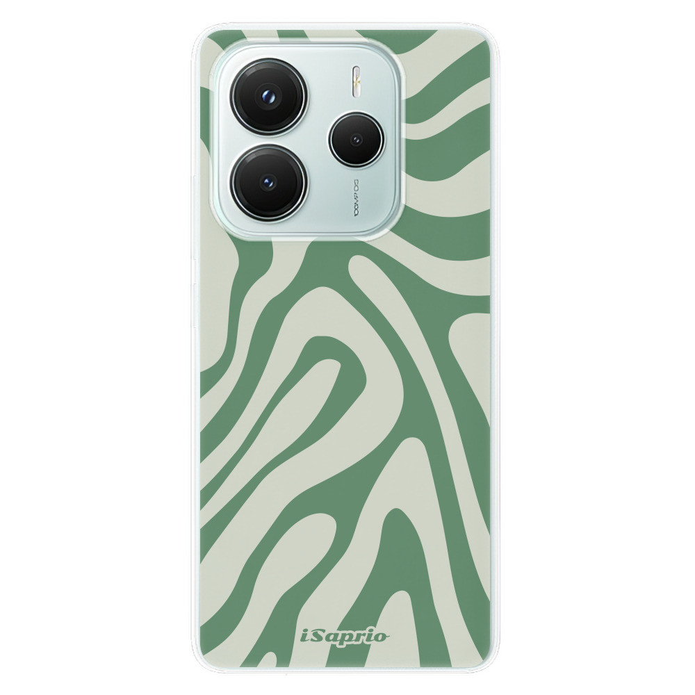 Odolné silikónové puzdro iSaprio - Zebra Green - Xiaomi Redmi Note 14 5G