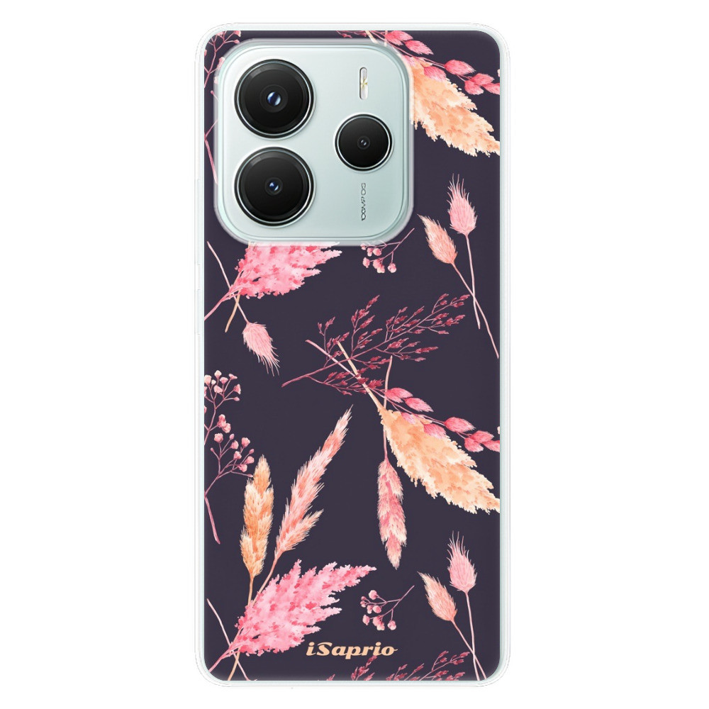 Odolné silikónové puzdro iSaprio - Herbal Pattern - Xiaomi Redmi Note 14 5G
