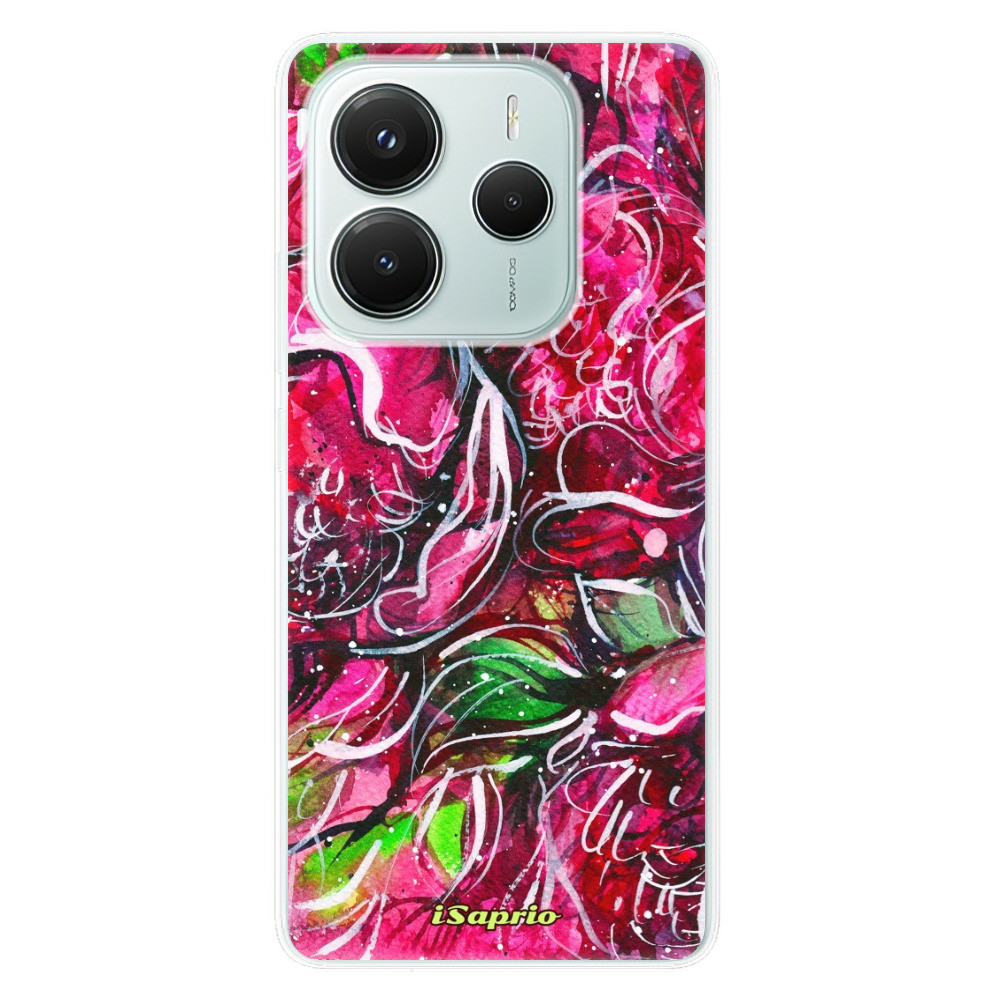 Odolné silikónové puzdro iSaprio - Burgundy - Xiaomi Redmi Note 14 5G