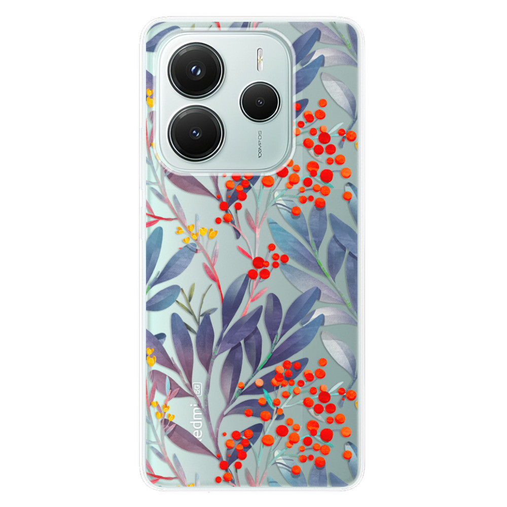 Odolné silikónové puzdro iSaprio - Rowanberry - Xiaomi Redmi Note 14 5G