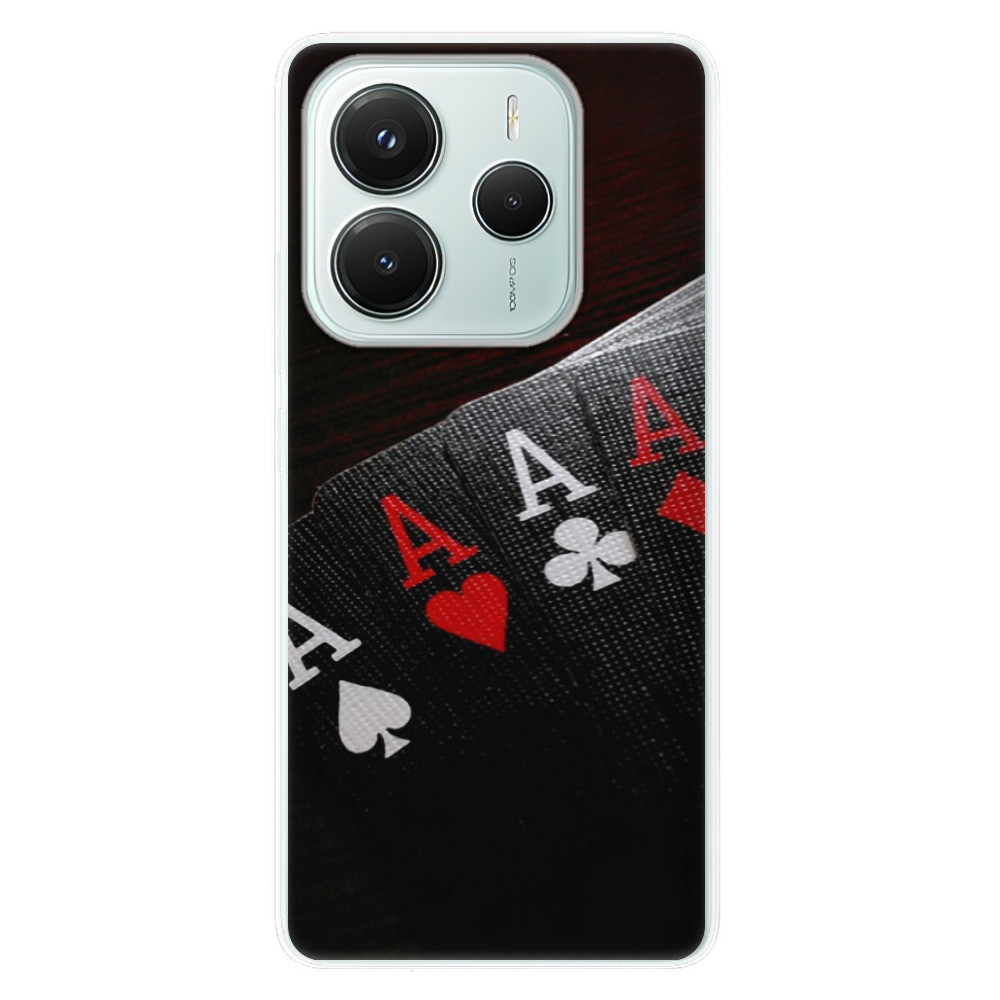 Odolné silikónové puzdro iSaprio - Poker - Xiaomi Redmi Note 14 5G