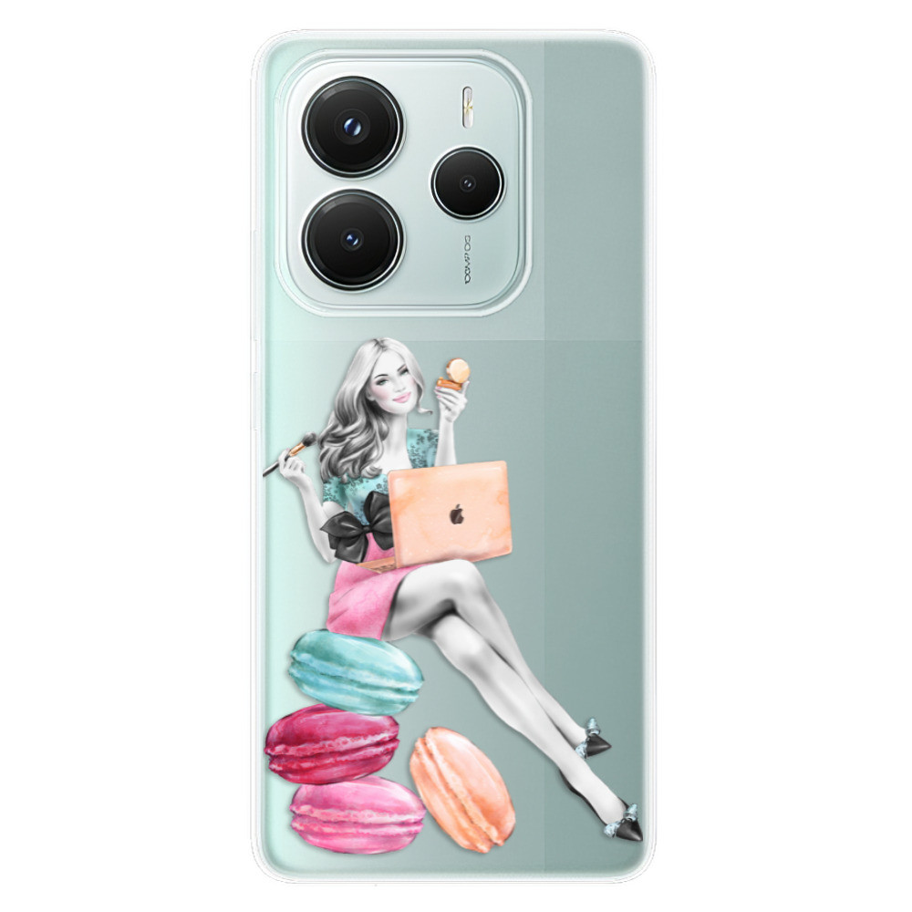 Odolné silikónové puzdro iSaprio - Girl Boss - Xiaomi Redmi Note 14 5G