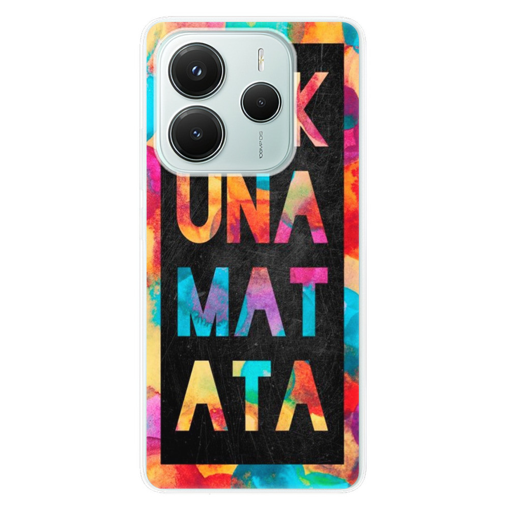 Odolné silikónové puzdro iSaprio - Hakuna Matata 01 - Xiaomi Redmi Note 14 5G