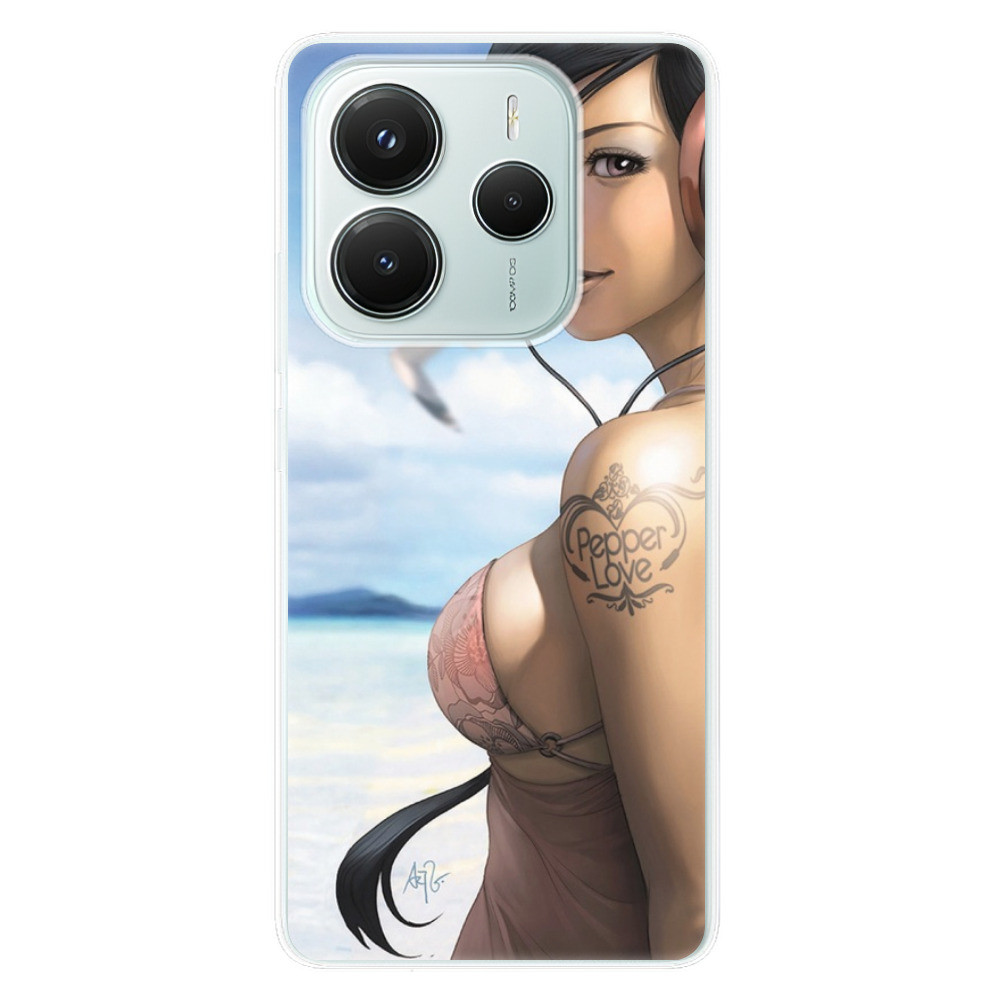 Odolné silikónové puzdro iSaprio - Girl 02 - Xiaomi Redmi Note 14 5G