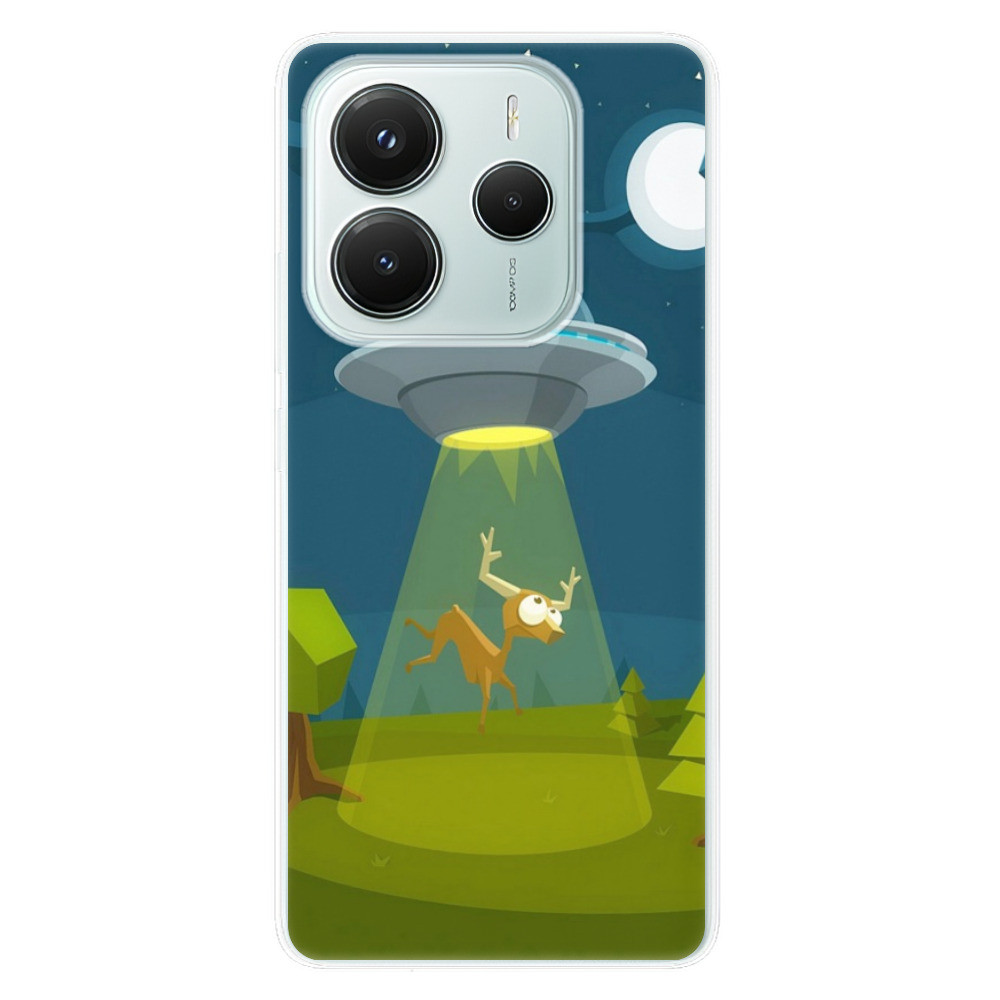 Odolné silikónové puzdro iSaprio - Alien 01 - Xiaomi Redmi Note 14 5G