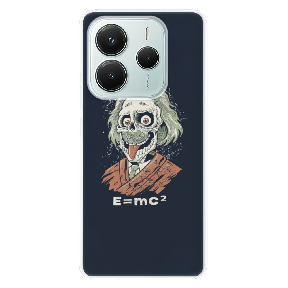 Odolné silikónové puzdro iSaprio - Einstein 01 - Xiaomi Redmi Note 14 5G