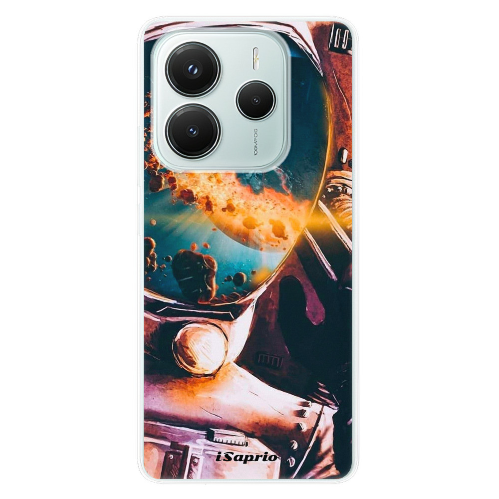 Odolné silikónové puzdro iSaprio - Astronaut 01 - Xiaomi Redmi Note 14 5G