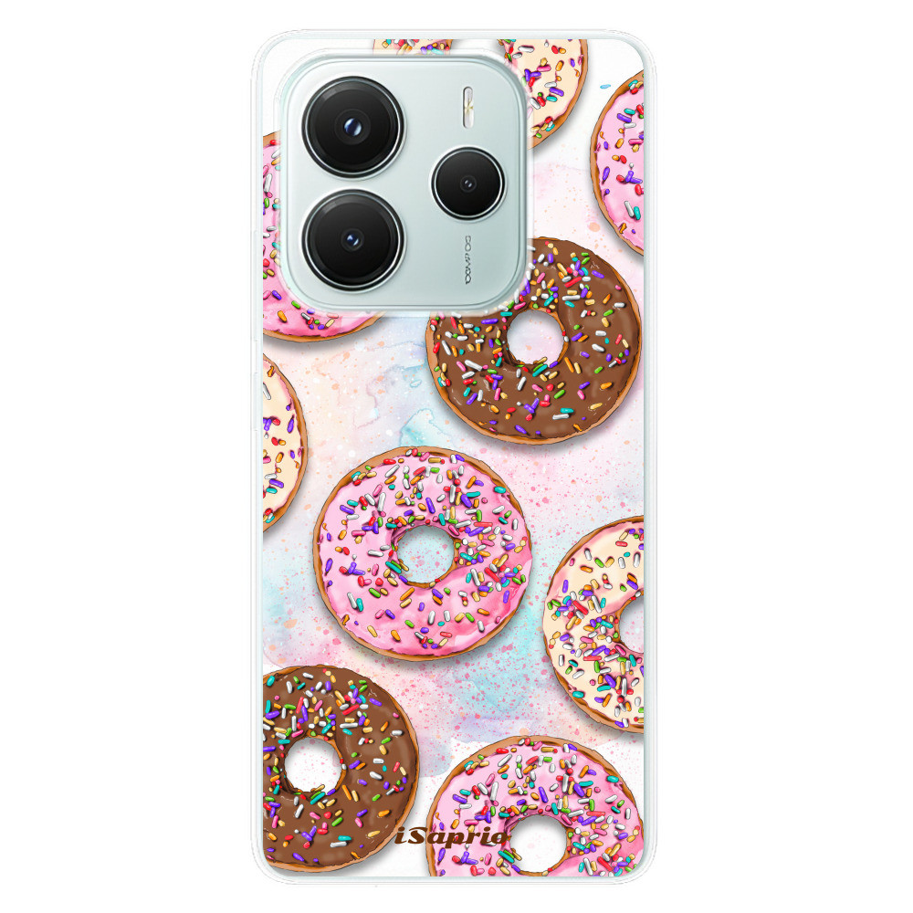 Odolné silikónové puzdro iSaprio - Donuts 11 - Xiaomi Redmi Note 14 5G