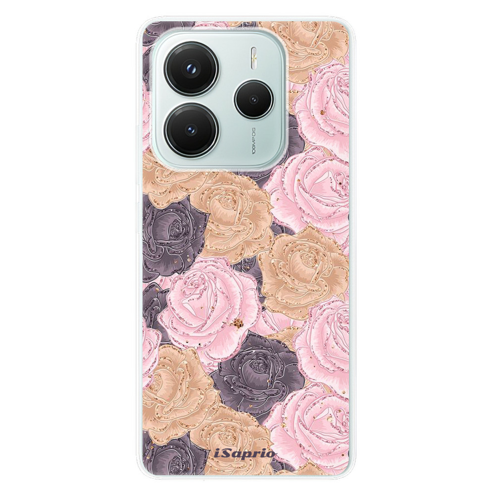 Odolné silikónové puzdro iSaprio - Roses 03 - Xiaomi Redmi Note 14 5G