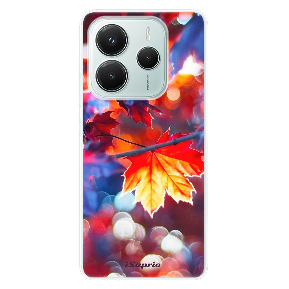 Odolné silikónové puzdro iSaprio - Autumn Leaves 02 - Xiaomi Redmi Note 14 5G