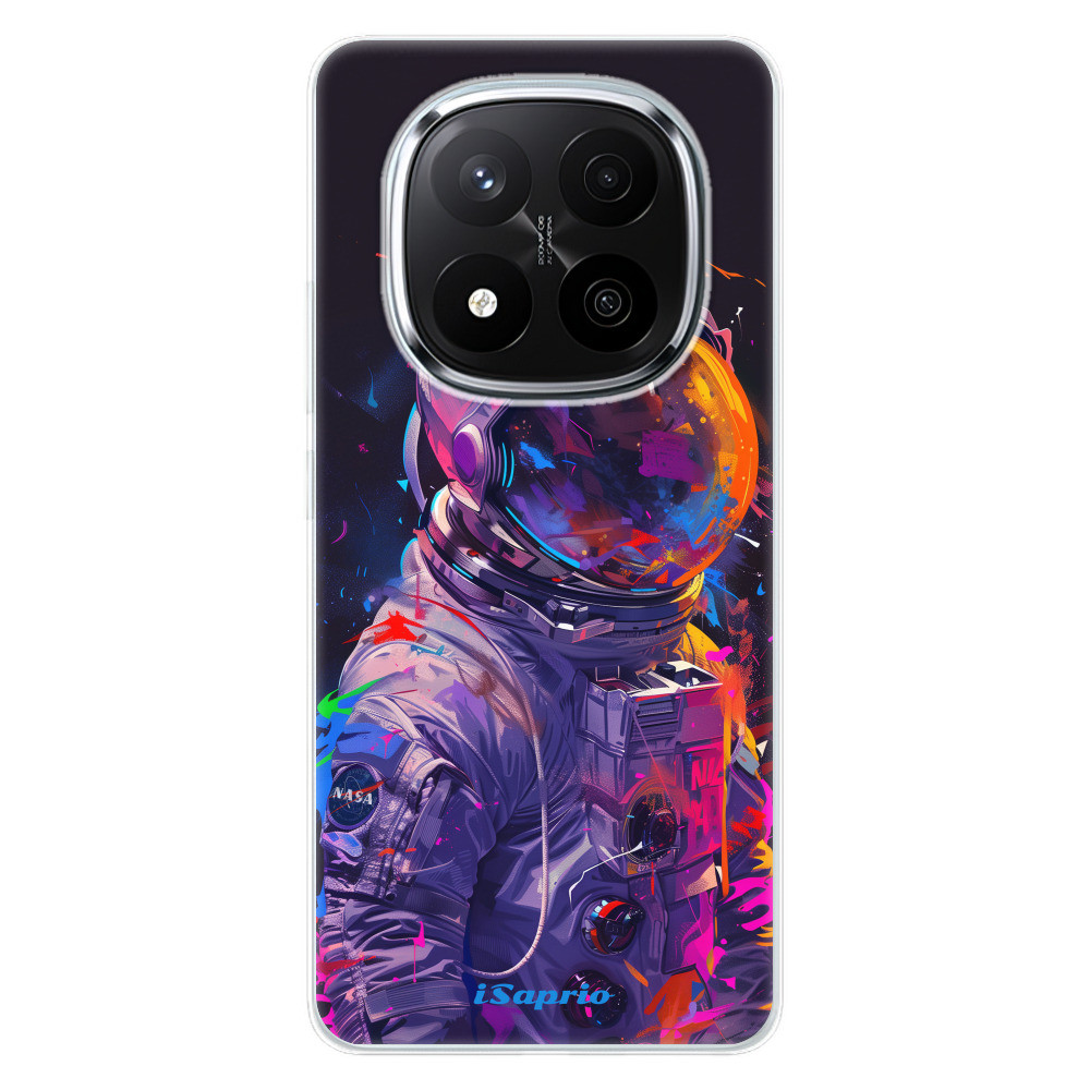 Odolné silikónové puzdro iSaprio - Neon Astronaut - Xiaomi Redmi Note 14 Pro 5G/14 Pro+ 5G