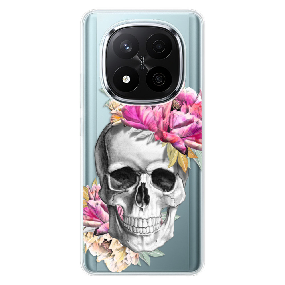 Odolné silikónové puzdro iSaprio - Pretty Skull - Xiaomi Redmi Note 14 Pro 5G/14 Pro+ 5G