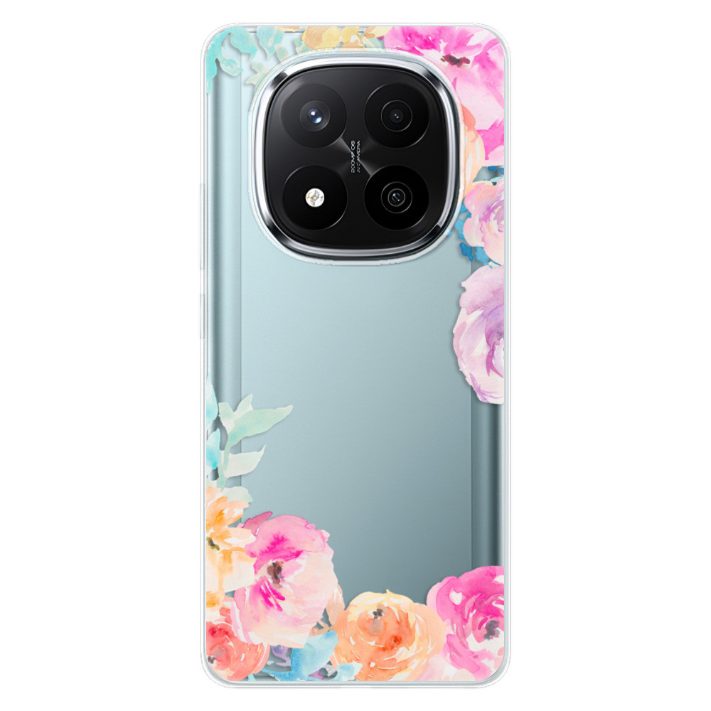 Odolné silikónové puzdro iSaprio - Flower Brush - Xiaomi Redmi Note 14 Pro 5G/14 Pro+ 5G