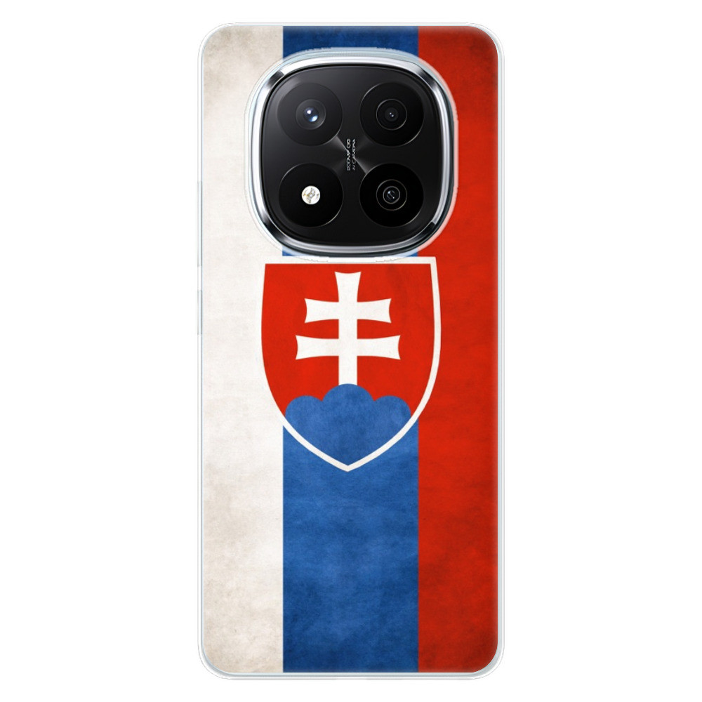 Odolné silikónové puzdro iSaprio - Slovakia Flag - Xiaomi Redmi Note 14 Pro 5G/14 Pro+ 5G