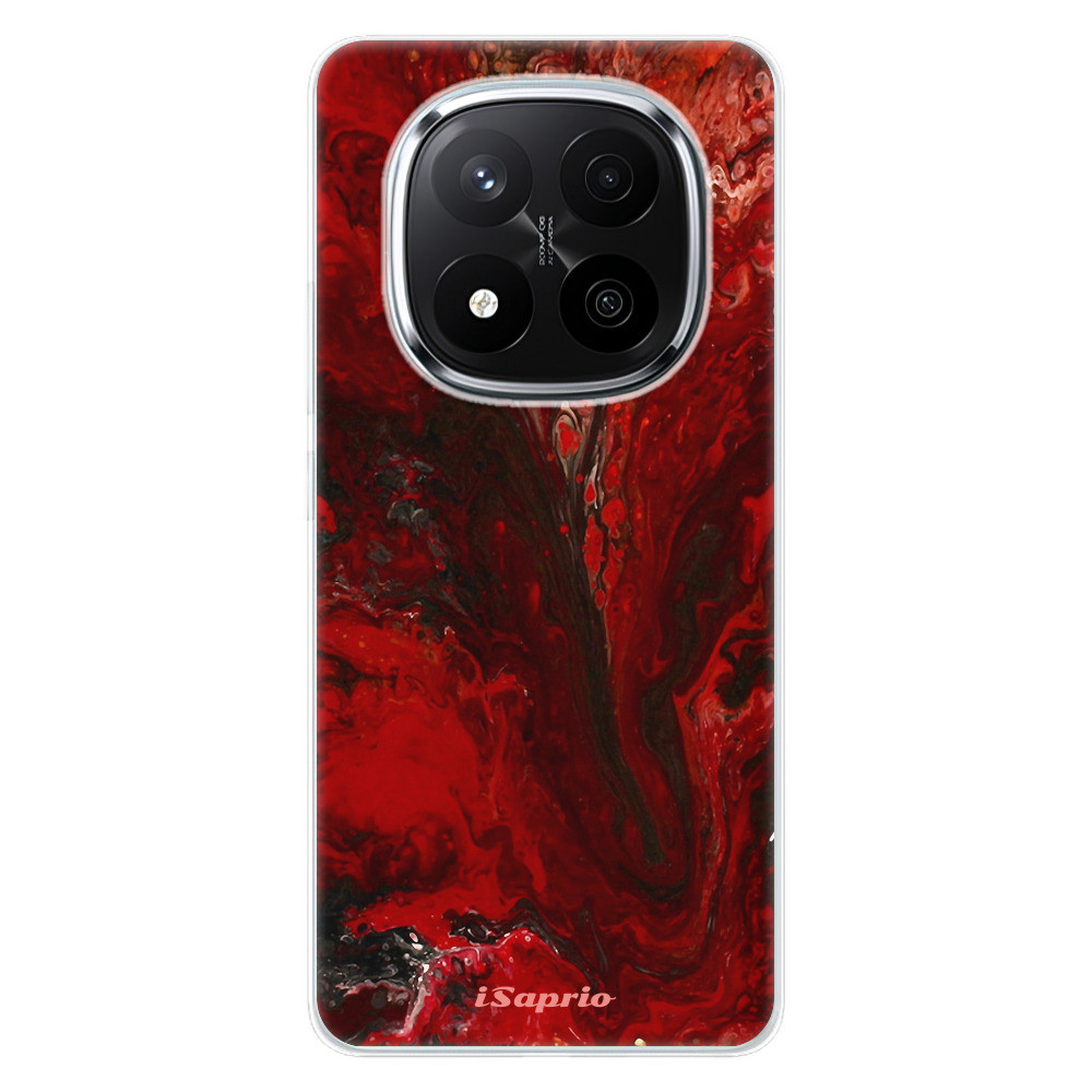 Odolné silikónové puzdro iSaprio - RedMarble 17 - Xiaomi Redmi Note 14 Pro 5G/14 Pro+ 5G
