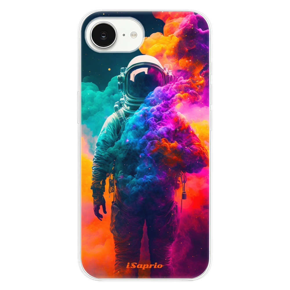 Odolné silikónové puzdro iSaprio - Astronaut in Colors - iPhone 16e