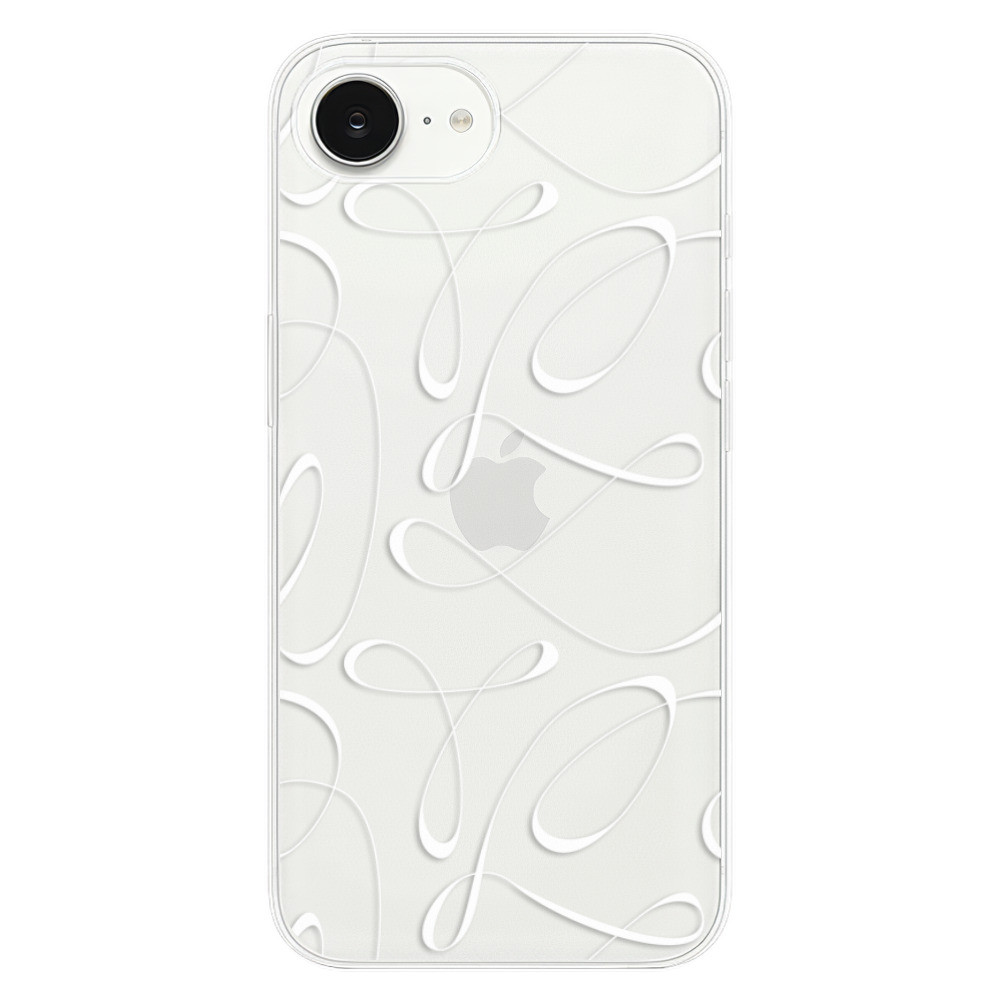 Odolné silikónové puzdro iSaprio - Fancy - white - iPhone 16e