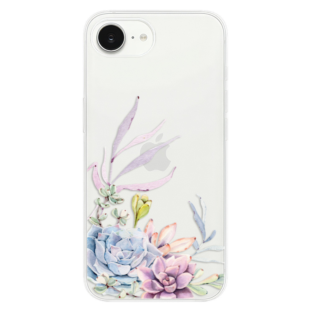Odolné silikónové puzdro iSaprio - Succulent 01 - iPhone 16e
