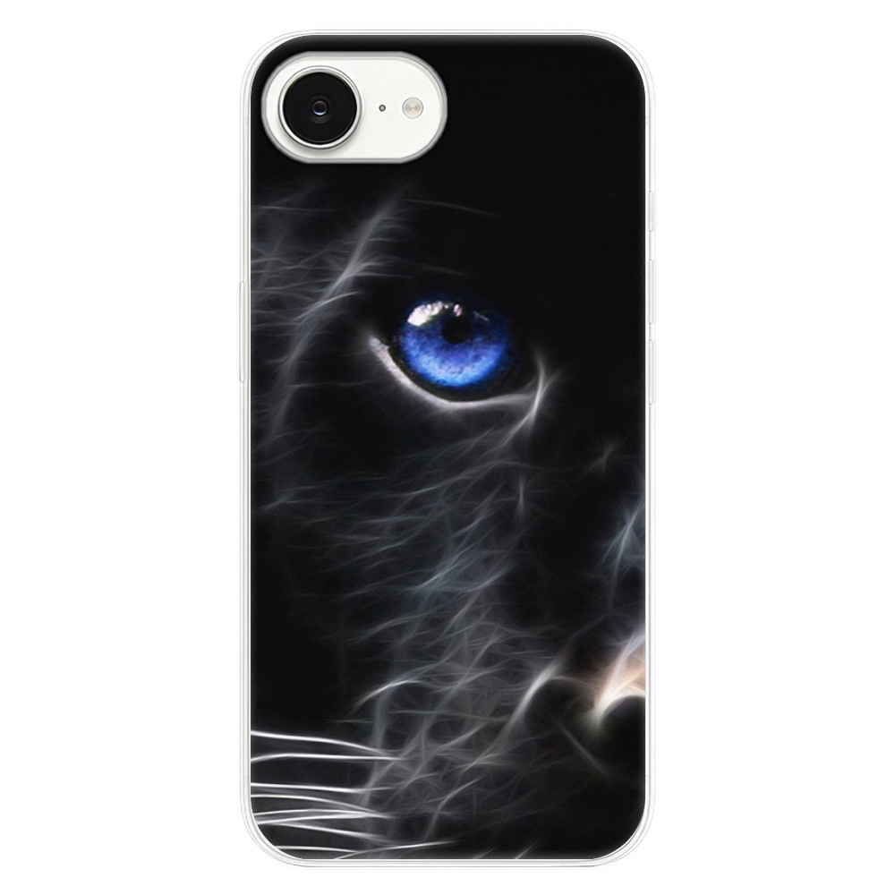 Odolné silikónové puzdro iSaprio - Black Puma - iPhone 16e