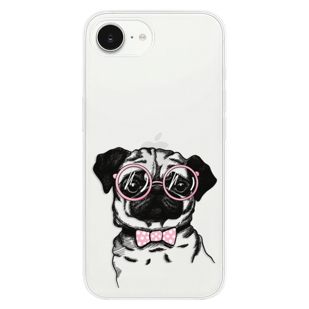 Odolné silikónové puzdro iSaprio - The Pug - iPhone 16e