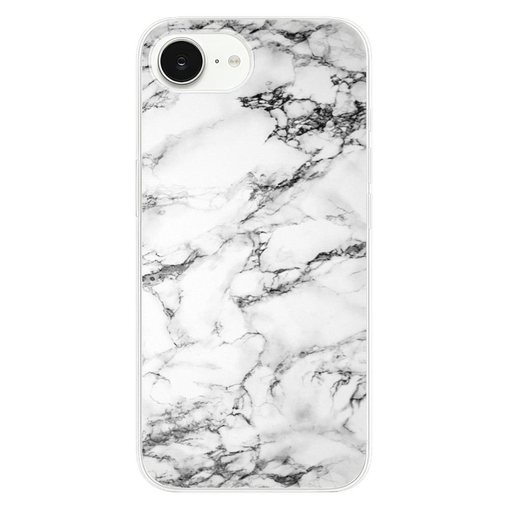 Odolné silikónové puzdro iSaprio - White Marble 01 - iPhone 16e