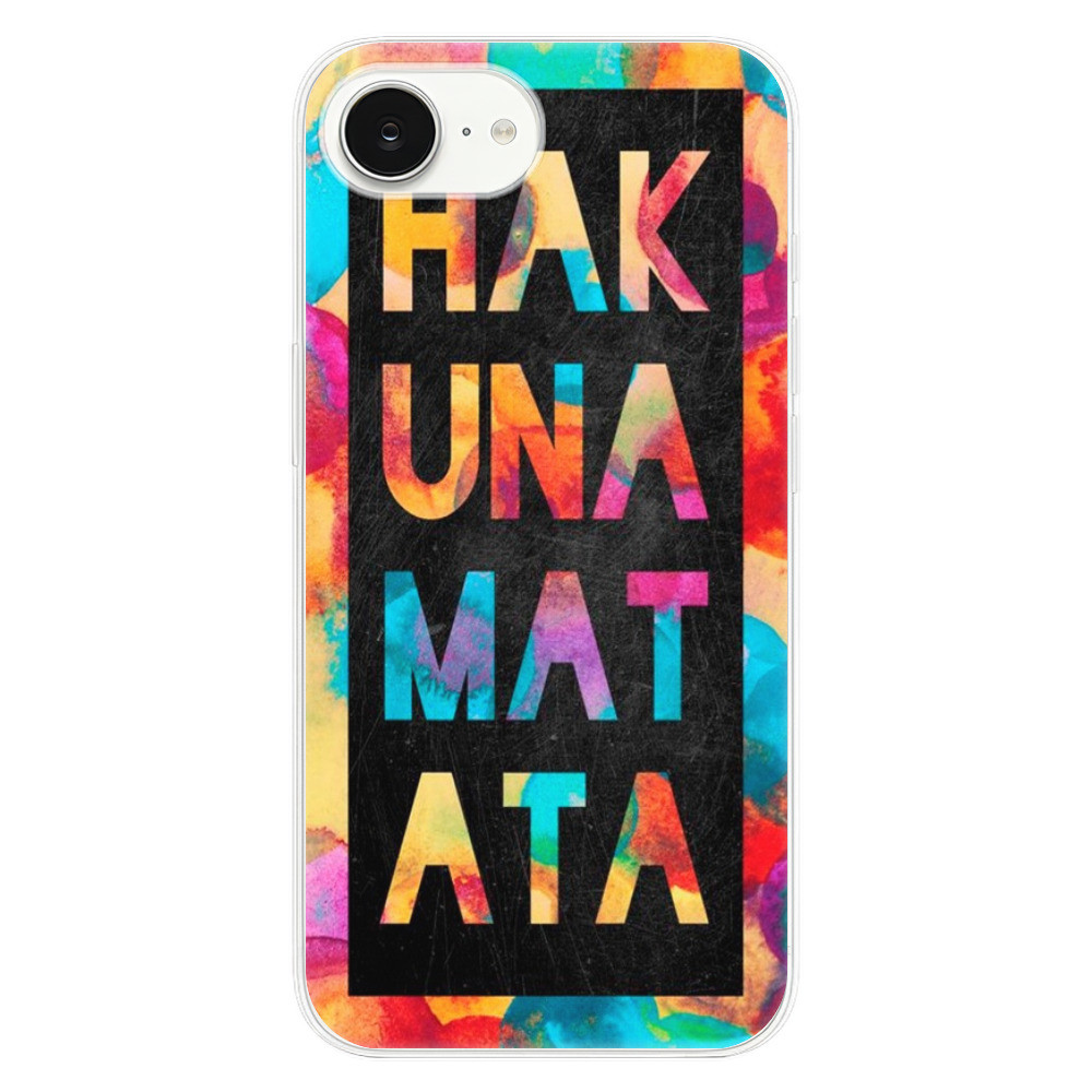 Odolné silikónové puzdro iSaprio - Hakuna Matata 01 - iPhone 16e