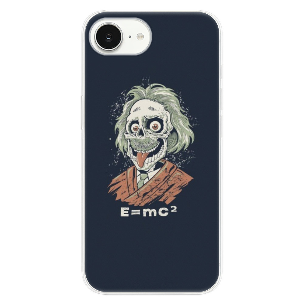 Odolné silikónové puzdro iSaprio - Einstein 01 - iPhone 16e