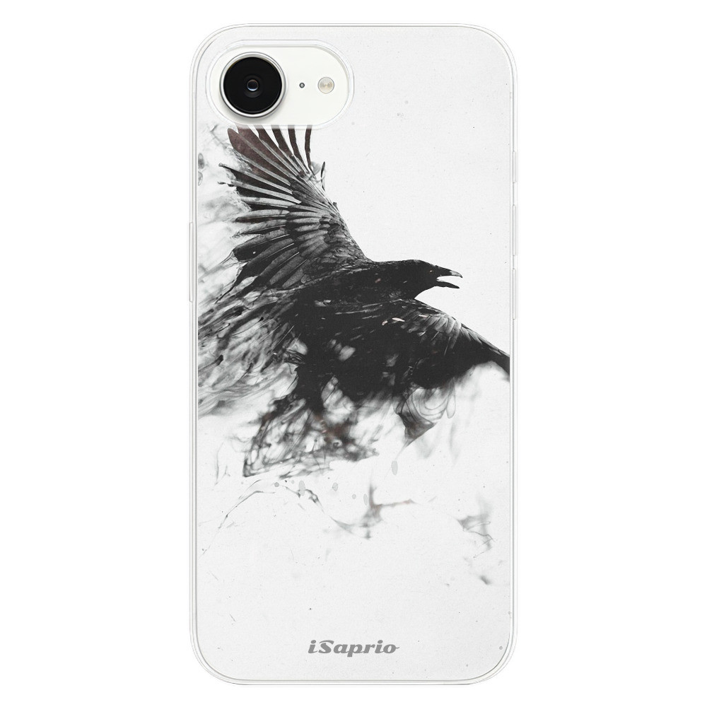 Odolné silikónové puzdro iSaprio - Dark Bird 01 - iPhone 16e