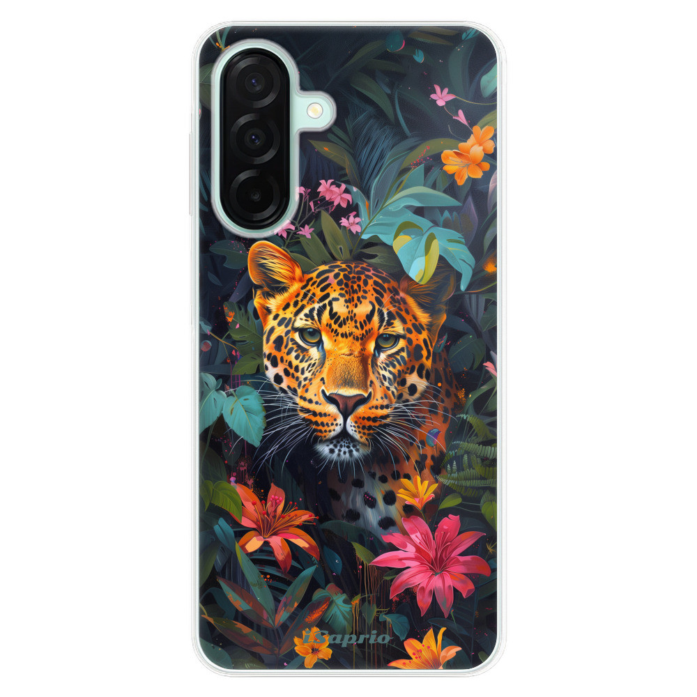 Odolné silikónové puzdro iSaprio - Flower Jaguar - Samsung Galaxy A26