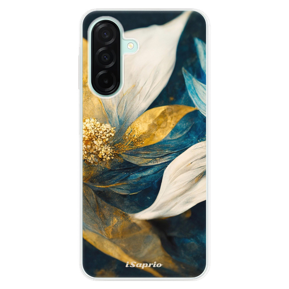 Odolné silikónové puzdro iSaprio - Gold Petals - Samsung Galaxy A26