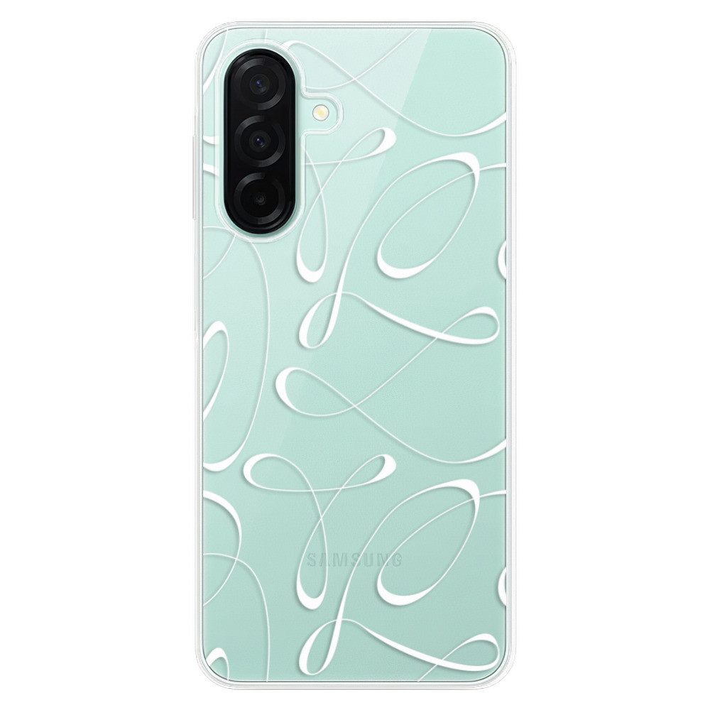 Odolné silikónové puzdro iSaprio - Fancy - white - Samsung Galaxy A26
