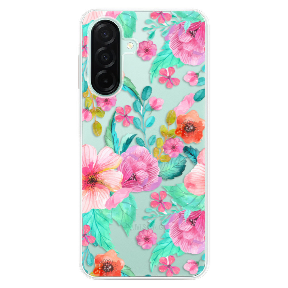 Odolné silikónové puzdro iSaprio - Flower Pattern 01 - Samsung Galaxy A26
