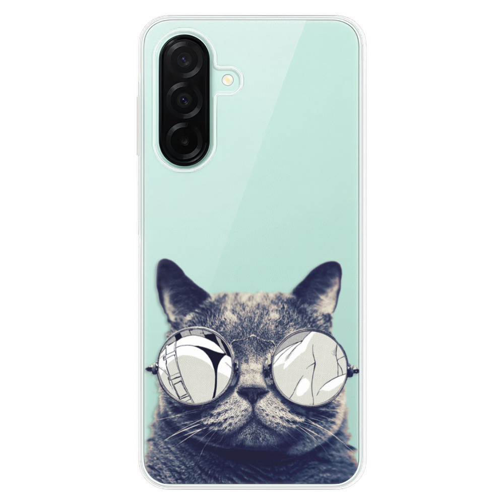 Odolné silikónové puzdro iSaprio - Crazy Cat 01 - Samsung Galaxy A26