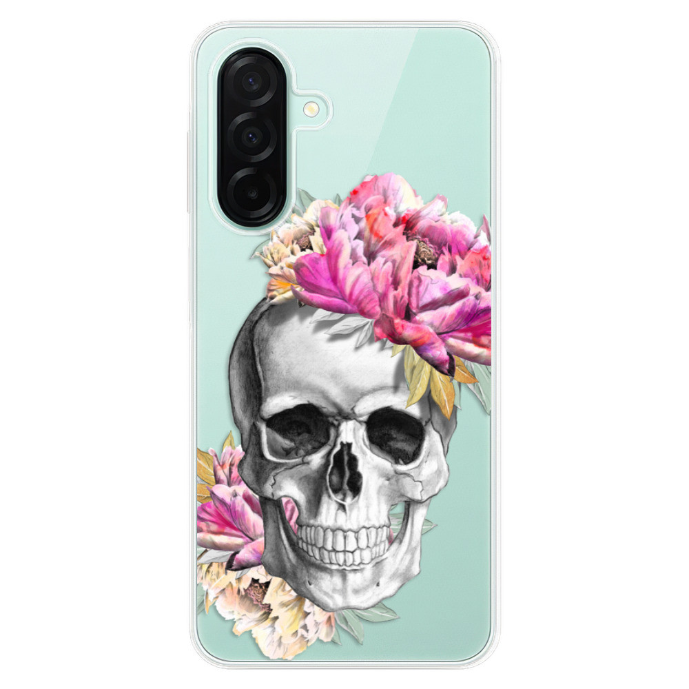 Odolné silikónové puzdro iSaprio - Pretty Skull - Samsung Galaxy A26