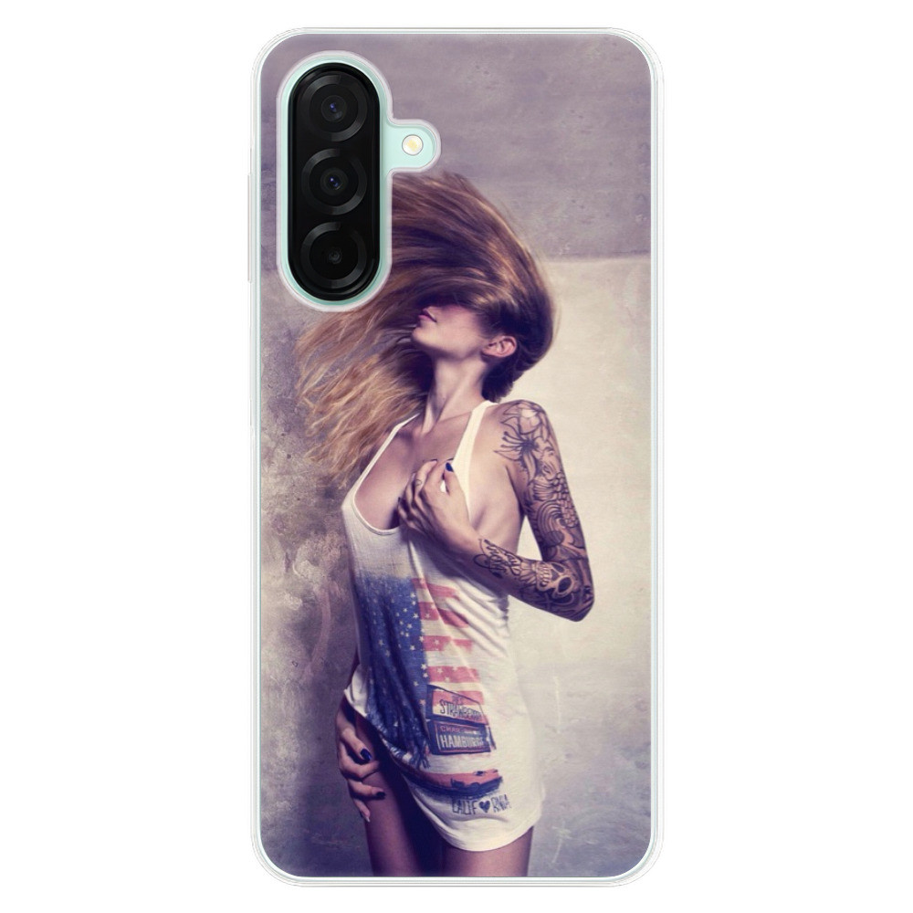 Odolné silikónové puzdro iSaprio - Girl 01 - Samsung Galaxy A26