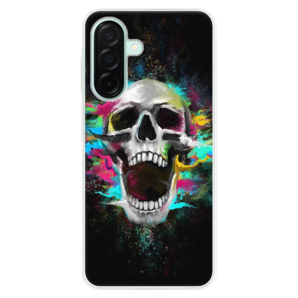 Odolné silikónové puzdro iSaprio - Skull in Colors - Samsung Galaxy A26
