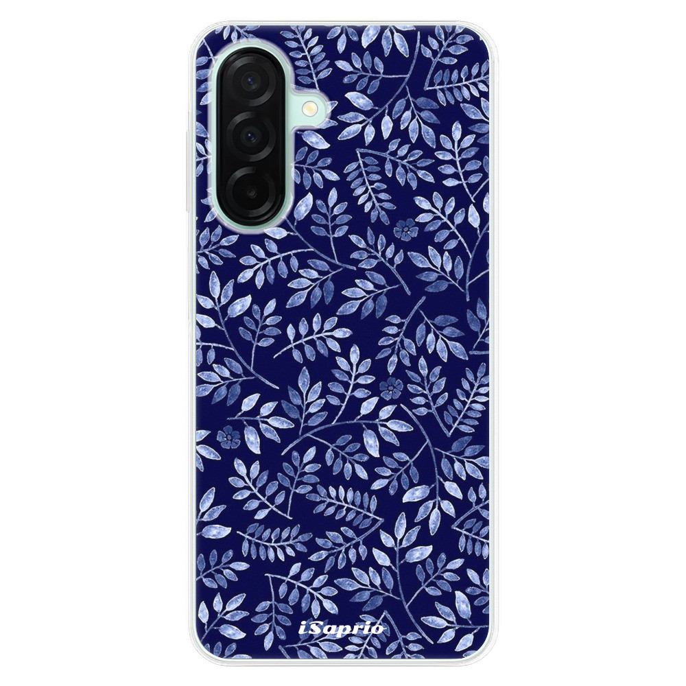 Odolné silikónové puzdro iSaprio - Blue Leaves 05 - Samsung Galaxy A26