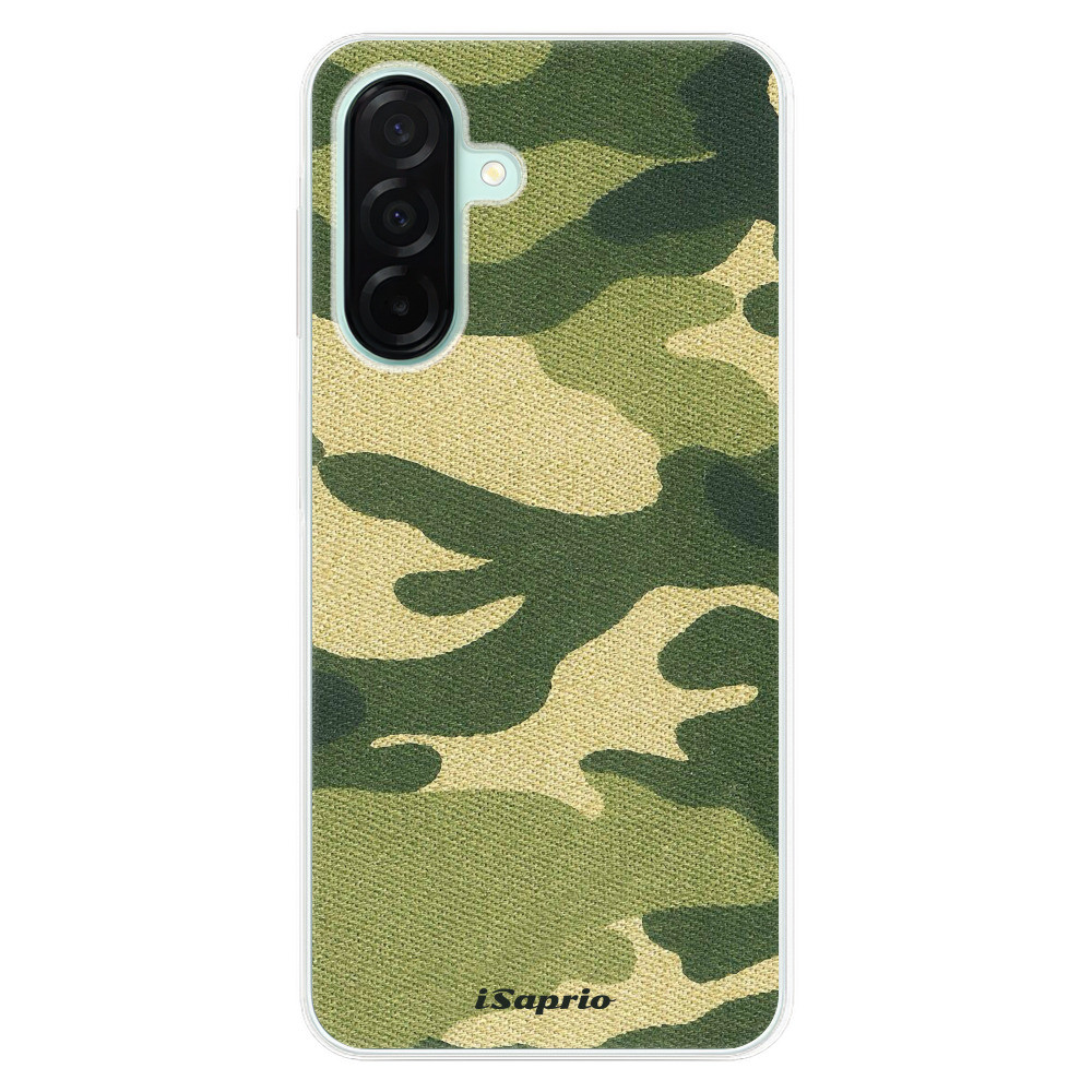 Odolné silikónové puzdro iSaprio - Green Camuflage 01 - Samsung Galaxy A26