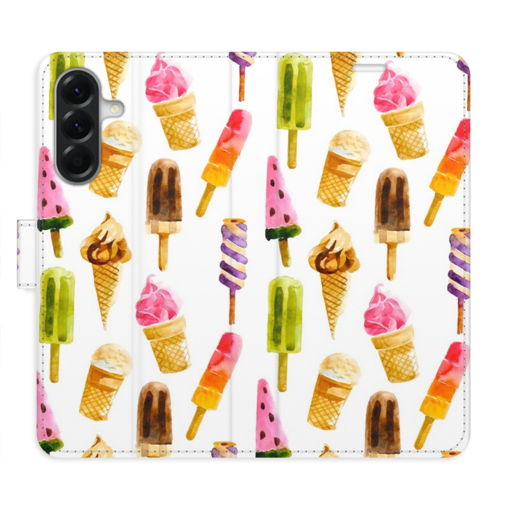 Flipové puzdro iSaprio - Ice Cream Pattern - Samsung Galaxy A26
