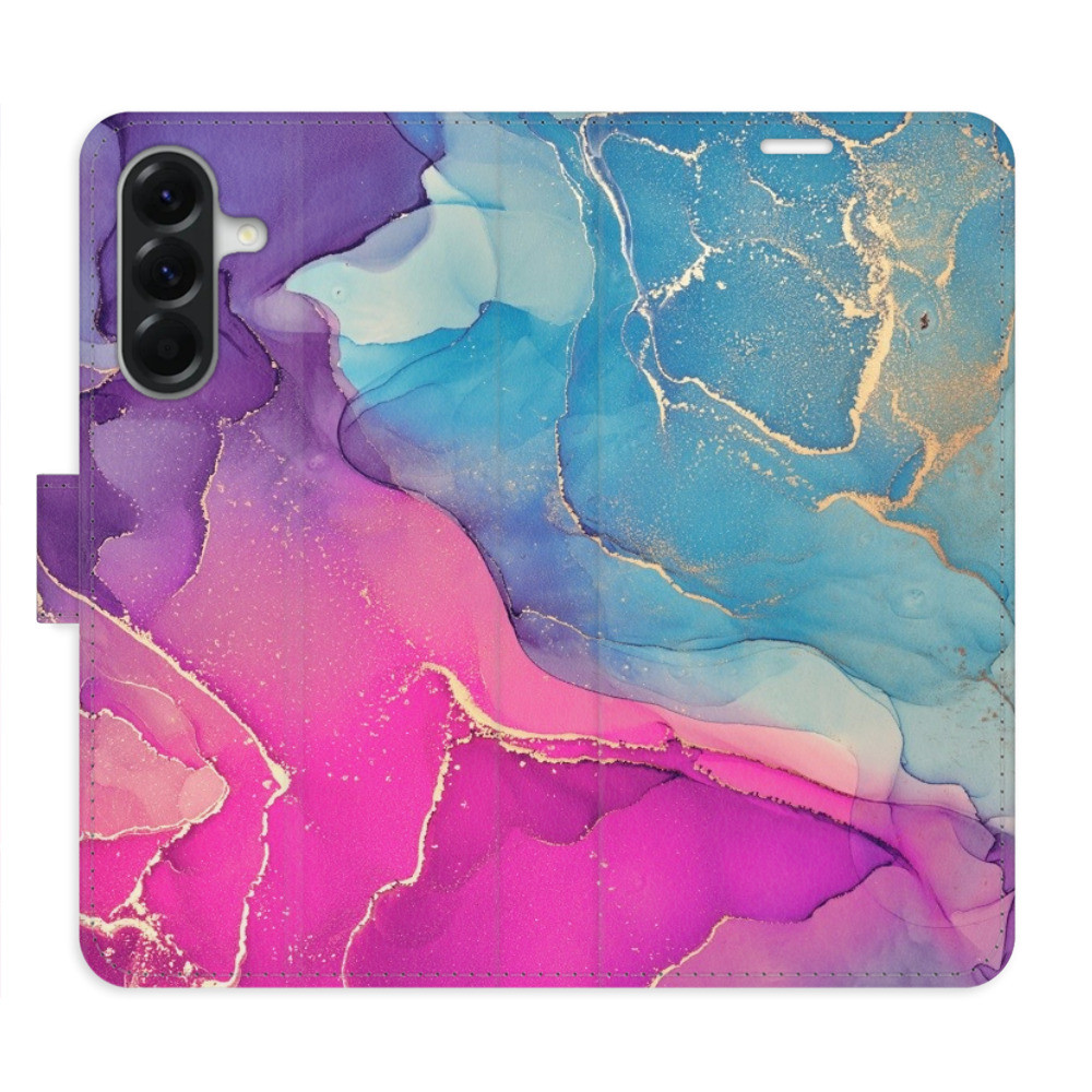 Flipové puzdro iSaprio - Colour Marble 02 - Samsung Galaxy A26