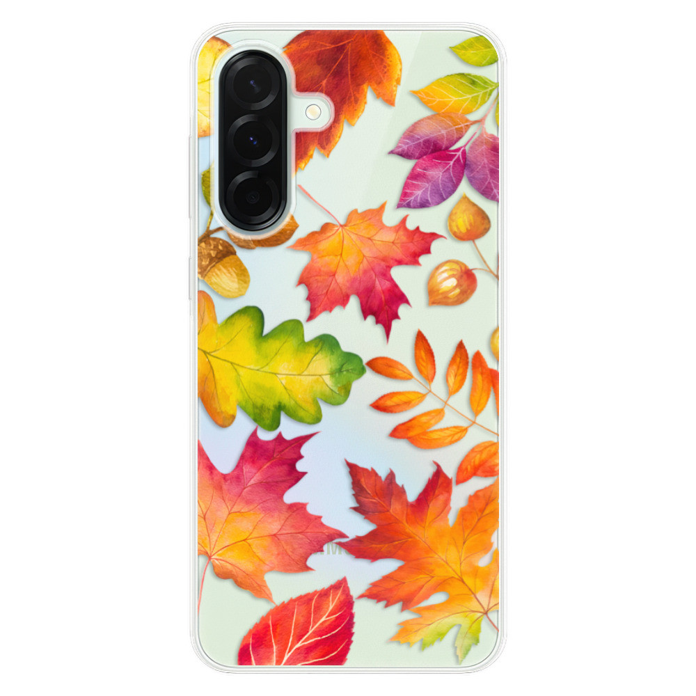 Odolné silikónové puzdro iSaprio - Autumn Leaves 01 - Samsung Galaxy A36