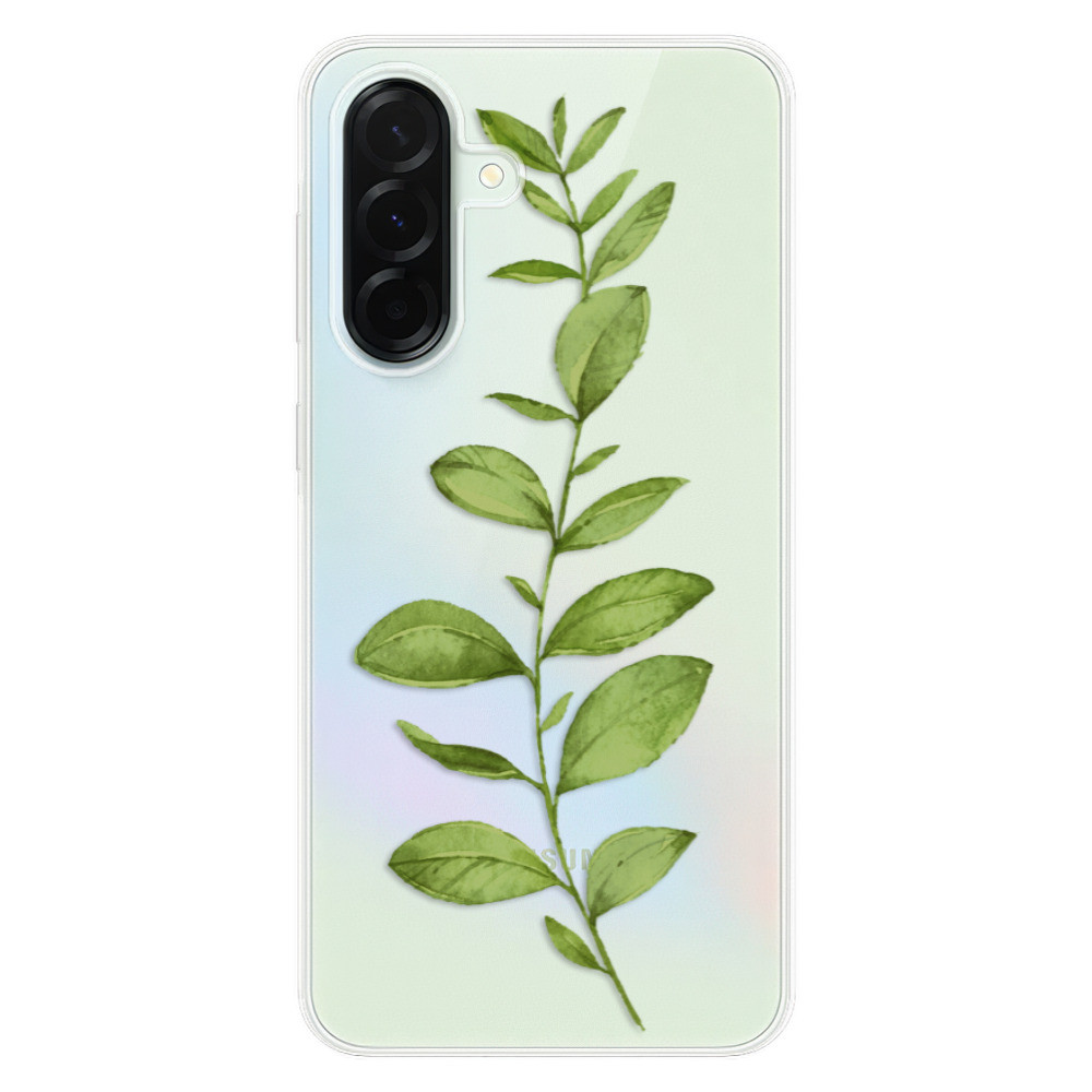Odolné silikónové puzdro iSaprio - Green Plant 01 - Samsung Galaxy A36