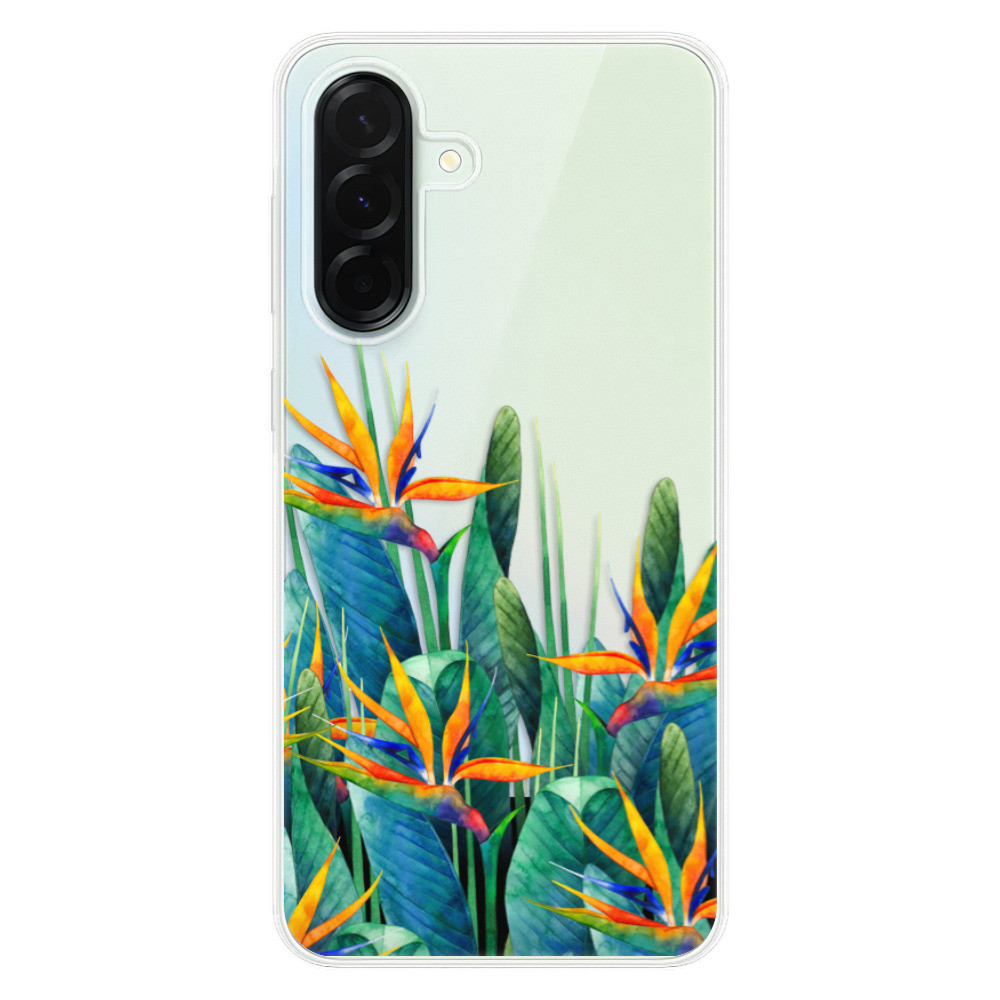 Odolné silikónové puzdro iSaprio - Exotic Flowers - Samsung Galaxy A36