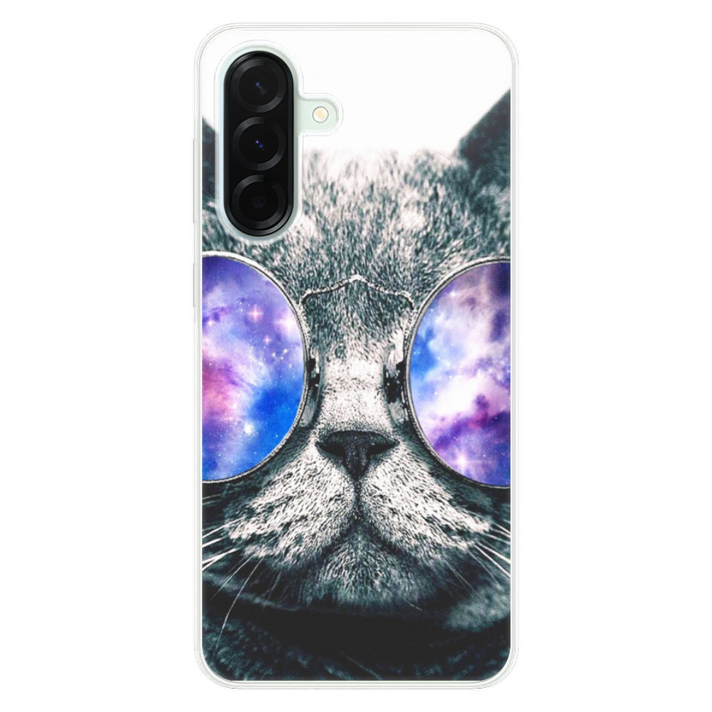 Odolné silikónové puzdro iSaprio - Galaxy Cat - Samsung Galaxy A36