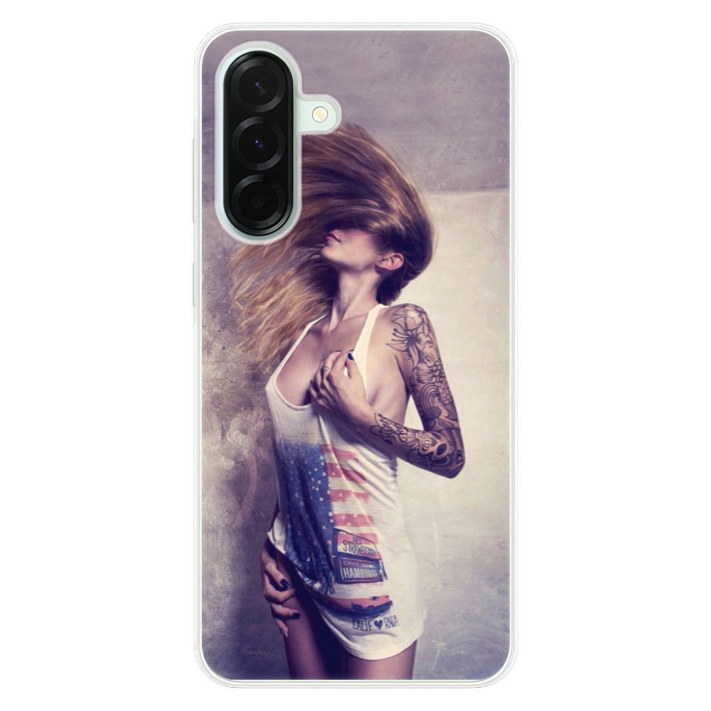 Odolné silikónové puzdro iSaprio - Girl 01 - Samsung Galaxy A36